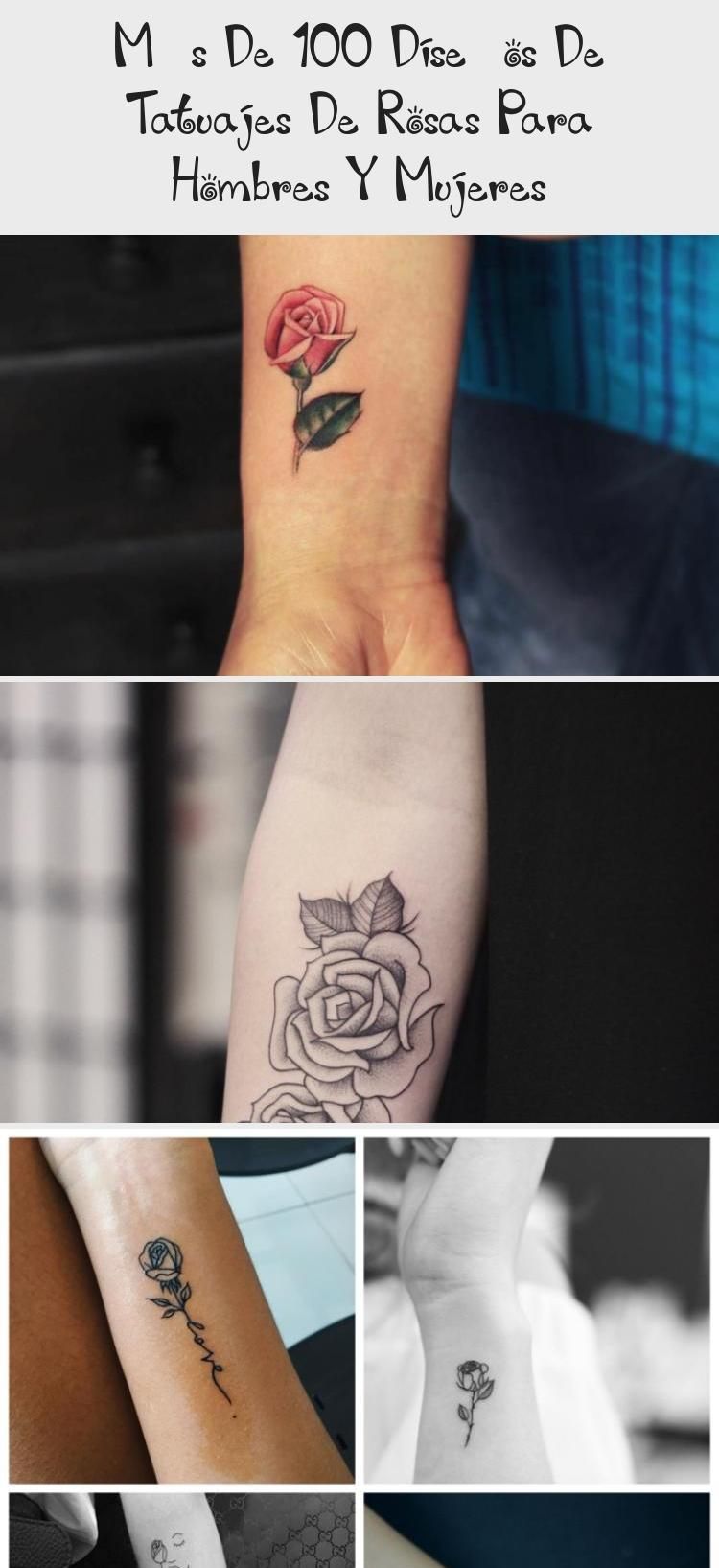 Tatouages de rosas para mujeres 19